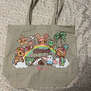 Tokidoki Pink Tote Bag Hawaiian Collection